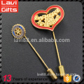 Hot Sale High Quality Factory Price Custom Heart Lapel Pins Wholesale From China